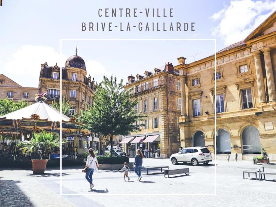 Appartement #Le Maillard #Grand F2 #Hyper Centre à Brive-la-Gaillarde Extérieur photo
